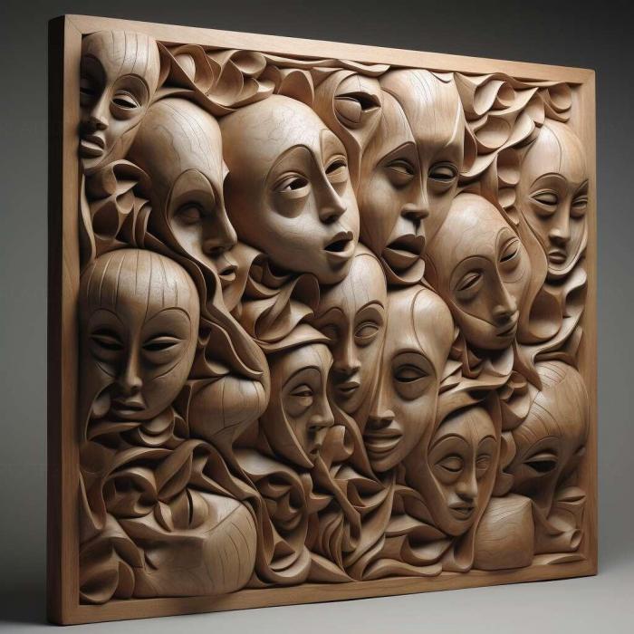 نموذج ثلاثي الأبعاد لآلة CNC 3D Art 